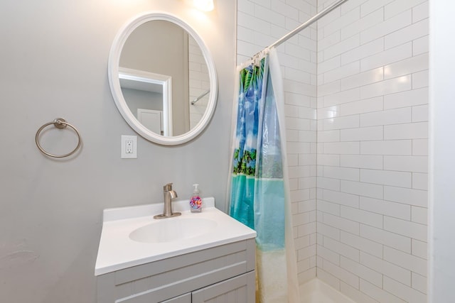 222 E Burk Ave Unit 4, Wildwood, NJ 08260 - full bath with a shower stall and vanity
