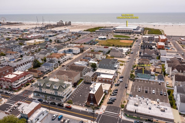 222 E Burk Ave Unit 4, Wildwood, NJ 08260 - drone / aerial view of a nearby body of water