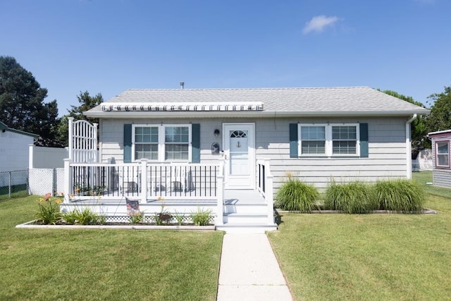 213 Hollywood Ave, Villas, NJ 08251 - bungalow-style house featuring roof with shingles and covered porch