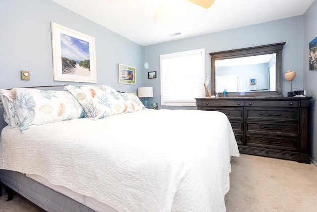 213 Hollywood Ave, Villas, NJ 08251 - bedroom featuring light carpet and a ceiling fan