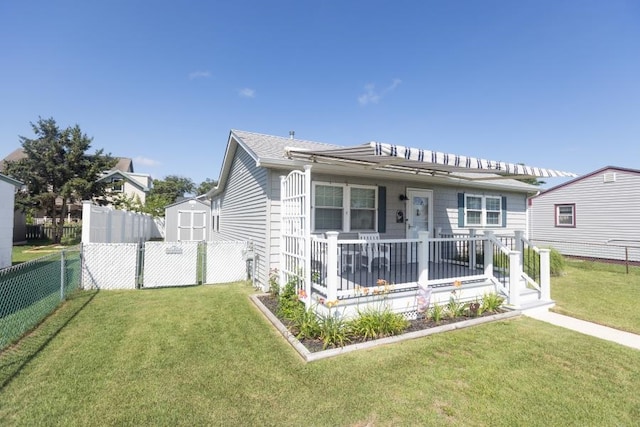 213 Hollywood Ave, Villas, NJ 08251 - view of front of property with a shed and covered porch