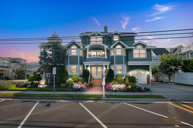 2404 Atlantic Ave, Longport, NJ 08403 - view of front of property with french doors