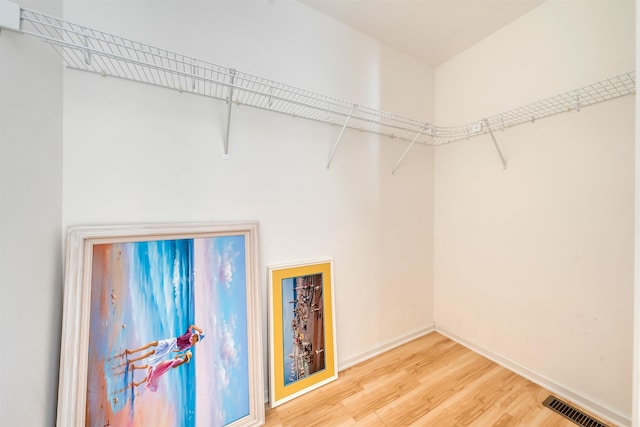 227 E Leaming Ave Unit A, Wildwood, NJ 08260 - walk in closet featuring wood finished floors