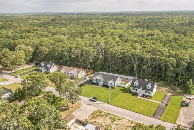 70 W Rising Sun Dr, Ocean View, NJ 08230 - aerial perspective of suburban area with a heavily wooded area