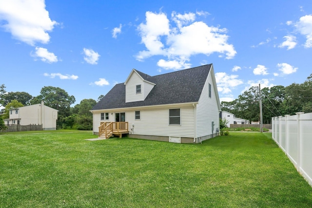 70 W Rising Sun Dr, Ocean View, NJ 08230 - back of house featuring roof with shingles