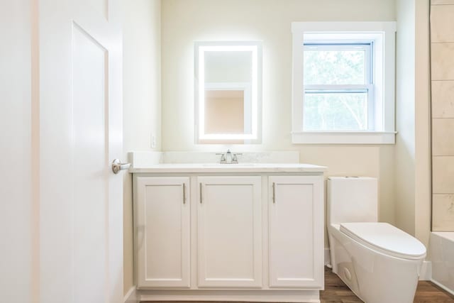 70 W Rising Sun Dr, Ocean View, NJ 08230 - bathroom featuring vanity and toilet