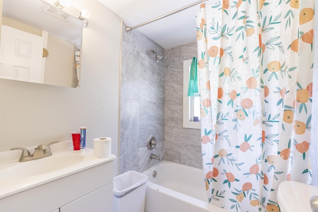 1025 Rte 47 S, Rio Grande, NJ 08204 - bathroom featuring shower / tub combo and vanity