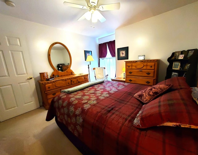 20 Summer Cir, North Cape May, NJ 08204 - bedroom featuring light colored carpet and a ceiling fan