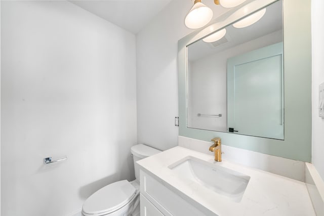 286 75th St, Avalon, NJ 08202 - half bathroom featuring toilet and vanity