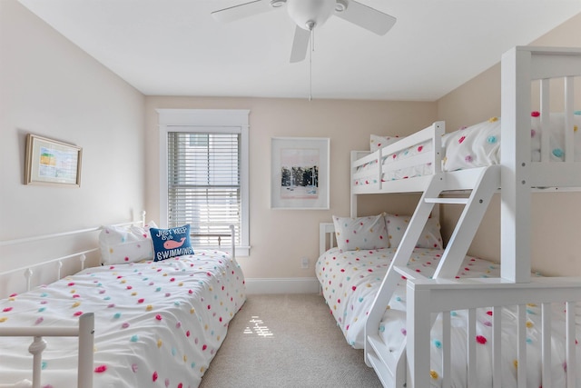 149 10th St, Avalon, NJ 08202 - bedroom with carpet floors and ceiling fan