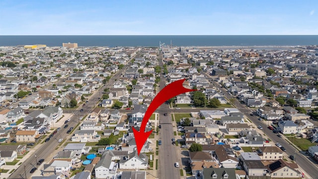 221 W 25th Ave, North Wildwood, NJ 08260 - aerial view of property's location with a large body of water