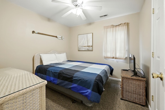 3102 Ocean Ave Unit G, Wildwood, NJ 08260 - bedroom featuring carpet and a ceiling fan