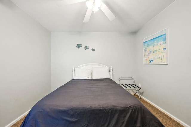 3102 Ocean Ave Unit G, Wildwood, NJ 08260 - bedroom featuring carpet floors and ceiling fan