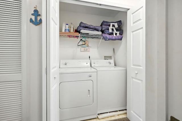 3102 Ocean Ave Unit G, Wildwood, NJ 08260 - washroom featuring separate washer and dryer