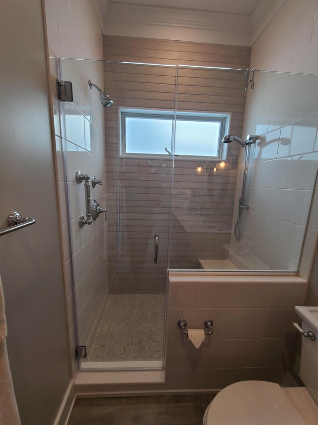 128 30th St, Avalon, NJ 08202 - bathroom featuring toilet and a shower stall