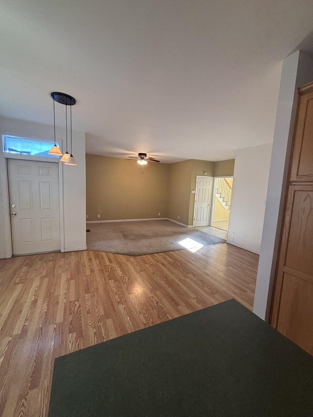 410 N 7th St Unit A, Rio Grande, NJ 08242 - unfurnished room with light wood finished floors and a ceiling fan