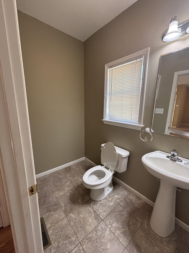 410 N 7th St Unit A, Rio Grande, NJ 08242 - half bathroom featuring toilet and baseboards