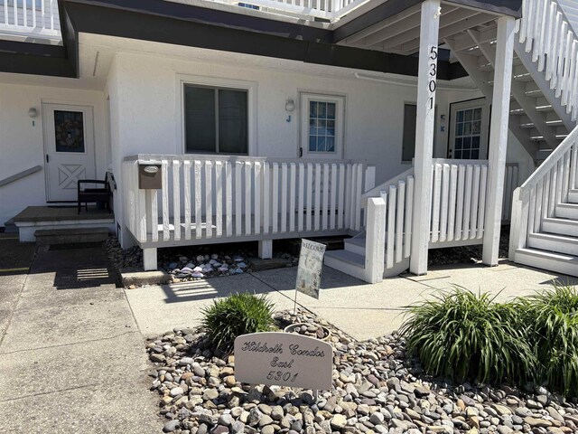 5301 Atlantic Ave Unit J, Wildwood, NJ 08260 - view of exterior entry