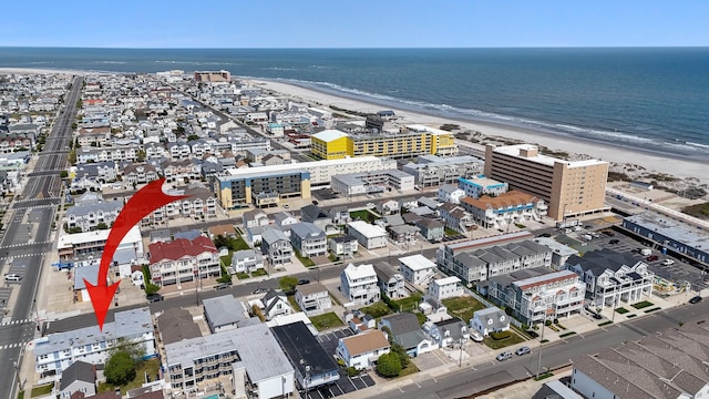 2001 Surf Ave Unit 13, North Wildwood, NJ 08260 - drone / aerial view of unending shoreline
