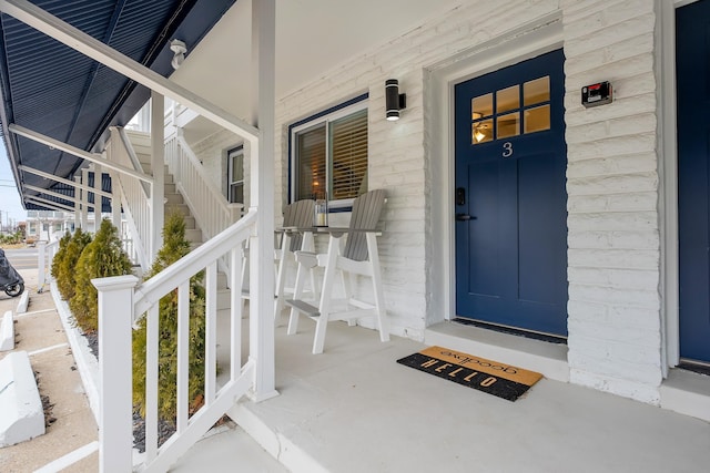 403 E 15th Ave Unit 3, North Wildwood, NJ 08260 - doorway to property with covered porch