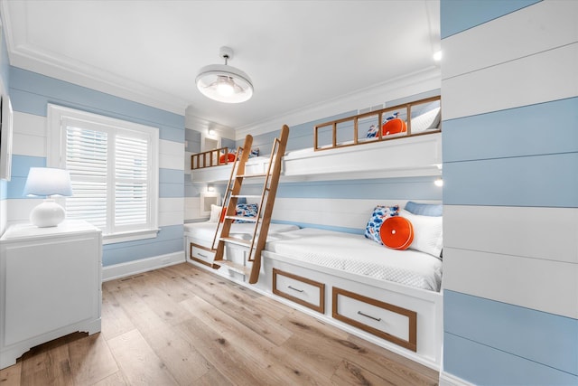 102 102nd St, Stone Harbor, NJ 08247 - bedroom with light wood-style floors and crown molding