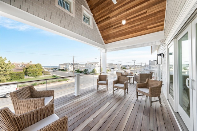 102 102nd St, Stone Harbor, NJ 08247 - deck with a residential view