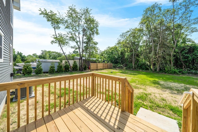 192 Rte 47 S, Cape May Court House, NJ 08210 - wooden terrace featuring cooling unit