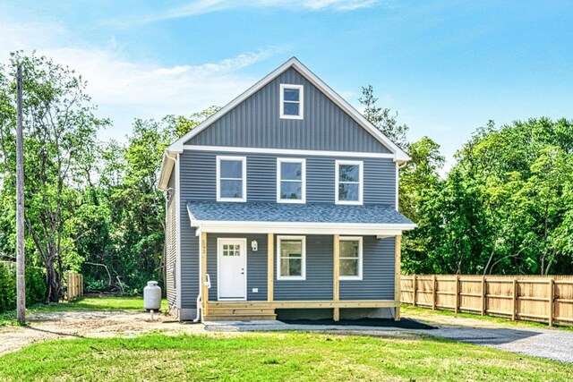 192 Rte 47 S, Cape May Court House, NJ 08210 - traditional style home featuring a porch, board and batten siding, and roof with shingles