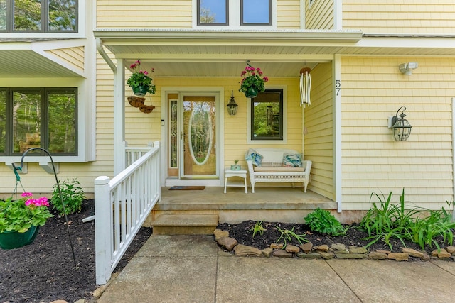 57 Somers Ave, Seaville, NJ 08230 - entrance to property featuring covered porch