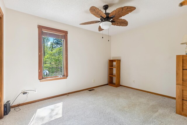 57 Somers Ave, Seaville, NJ 08230 - spare room with carpet floors, baseboards, and a ceiling fan