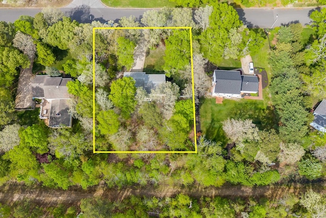 57 Somers Ave, Seaville, NJ 08230 - aerial overview of property's location with property boundaries highlighted