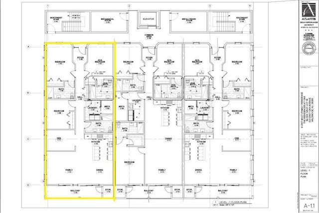 323 E Oak Ave Unit 101, Wildwood, NJ 08260 - view of floor plan / room layout