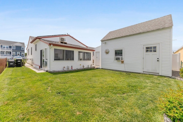 view of rear view of property