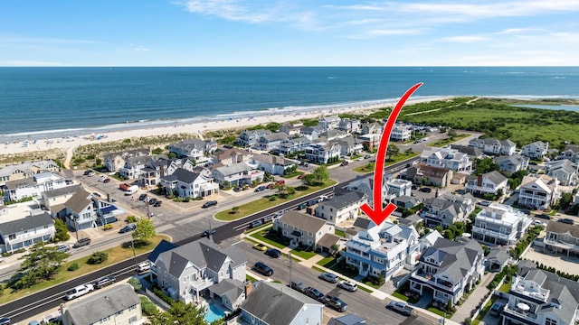 207 120th St, Stone Harbor, NJ 08247 - aerial view of property's location with nearby suburban area