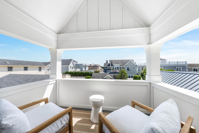 207 120th St, Stone Harbor, NJ 08247 - balcony featuring a residential view