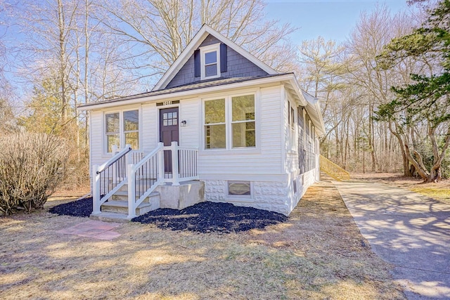 view of front of house