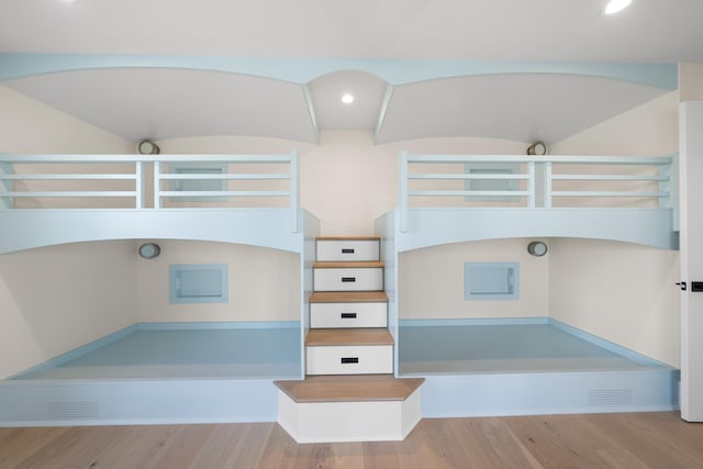 188 34th St, Avalon, NJ 08202 - unfurnished bedroom featuring wood finished floors and recessed lighting