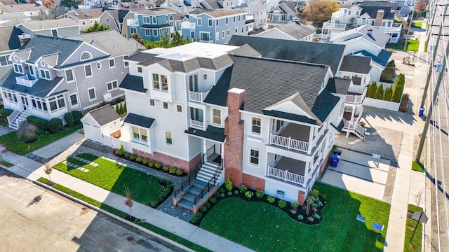 188 34th St, Avalon, NJ 08202 - aerial view of residential area