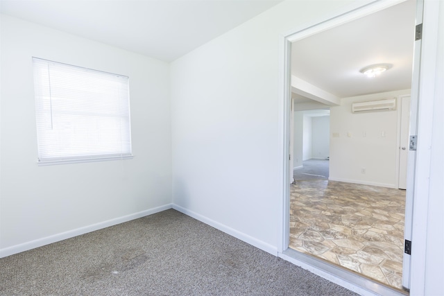 342 S Rte 47, Cape May Court House, NJ 08210 - carpeted spare room with a wall mounted air conditioner and baseboards