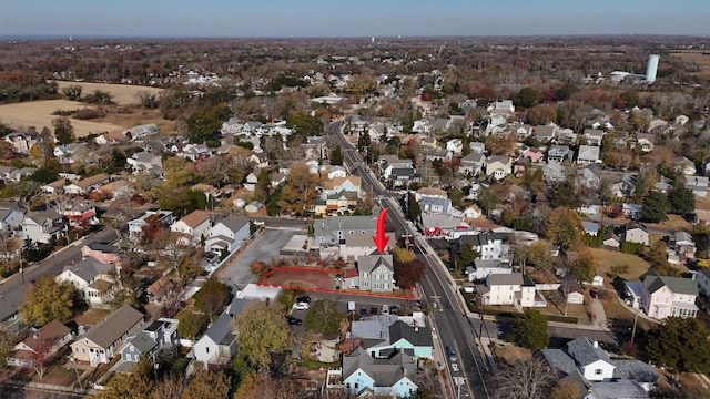 aerial view