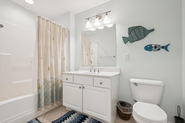 410 E Orchid Rd Unit 202, Wildwood Crest, NJ 08260 - full bath featuring tile patterned floors, vanity, and shower / bath combo