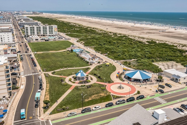 410 E Orchid Rd Unit 202, Wildwood Crest, NJ 08260 - drone / aerial view of expansive beach