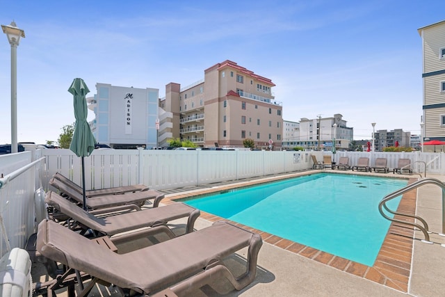 410 E Orchid Rd Unit 202, Wildwood Crest, NJ 08260 - community pool with a patio area