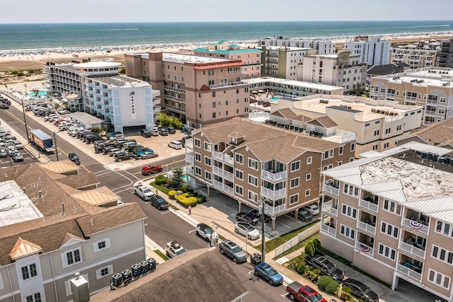410 E Orchid Rd Unit 202, Wildwood Crest, NJ 08260 - drone / aerial view of a nearby body of water and apartment complex / building