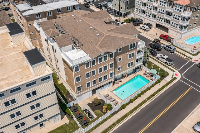 410 E Orchid Rd Unit 202, Wildwood Crest, NJ 08260 - drone / aerial view of a pool