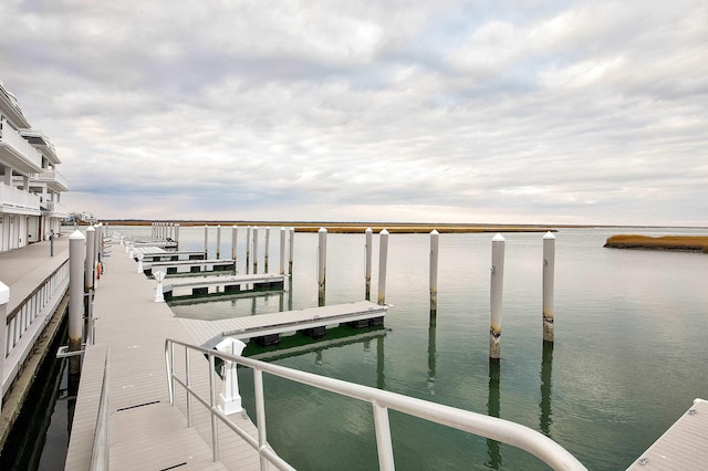 885 21st St W, Unit West, Avalon, NJ 08202 - dock area with a water view