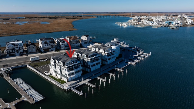 885 21st St W, Unit West, Avalon, NJ 08202 - bird's eye view of a large body of water
