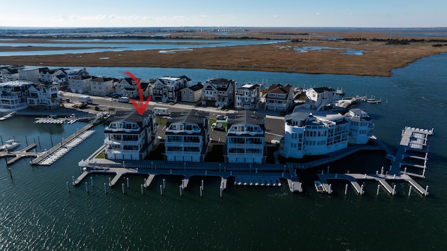 885 21st St W, Unit West, Avalon, NJ 08202 - drone / aerial view of a large body of water