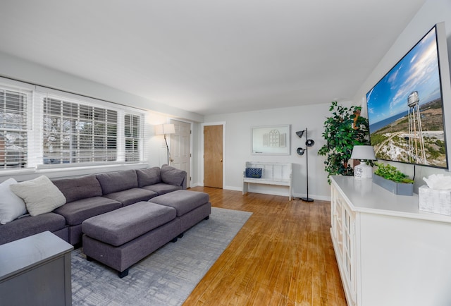 103 Bate Ave, Lower Township, NJ 08204 - living room featuring light hardwood / wood-style floors