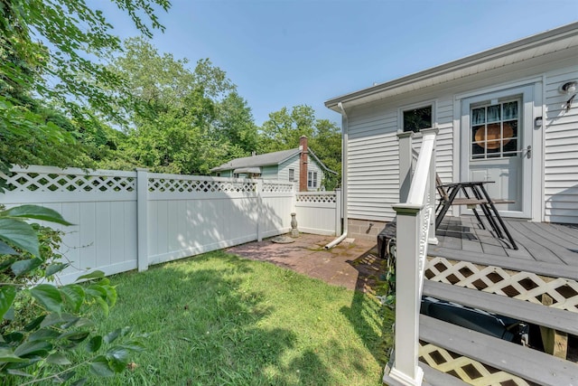 11 S 9th St, Del Haven, NJ 08251 - view of yard featuring a deck